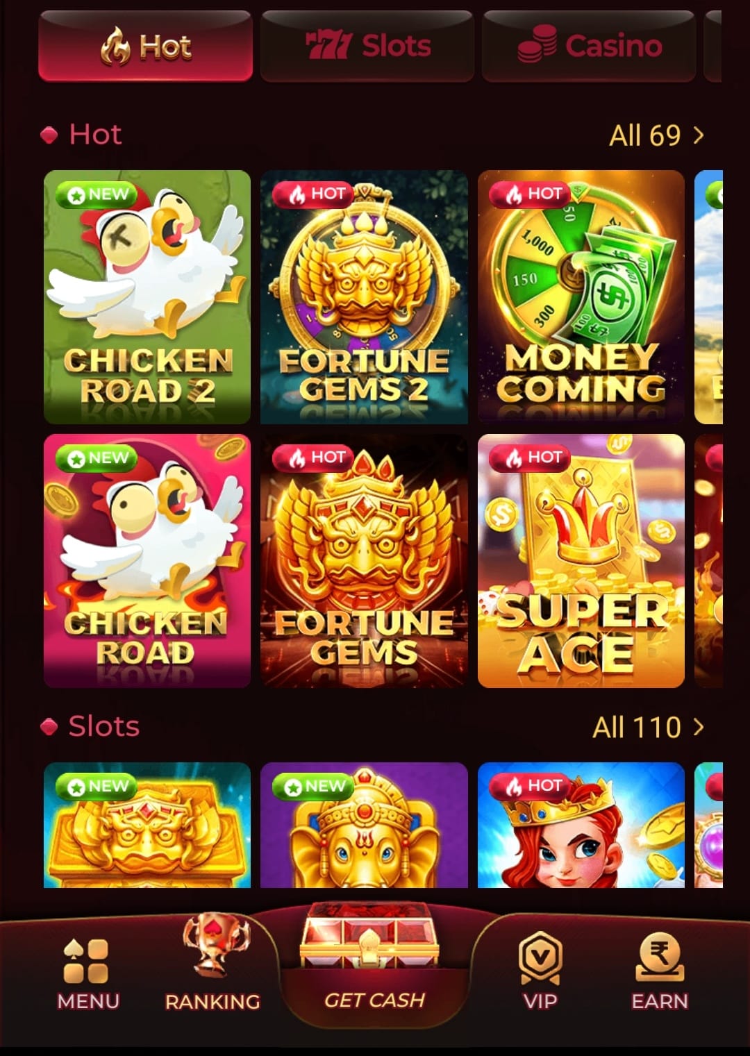 Play Top Spin and Slots Games Online - NB9 Game India